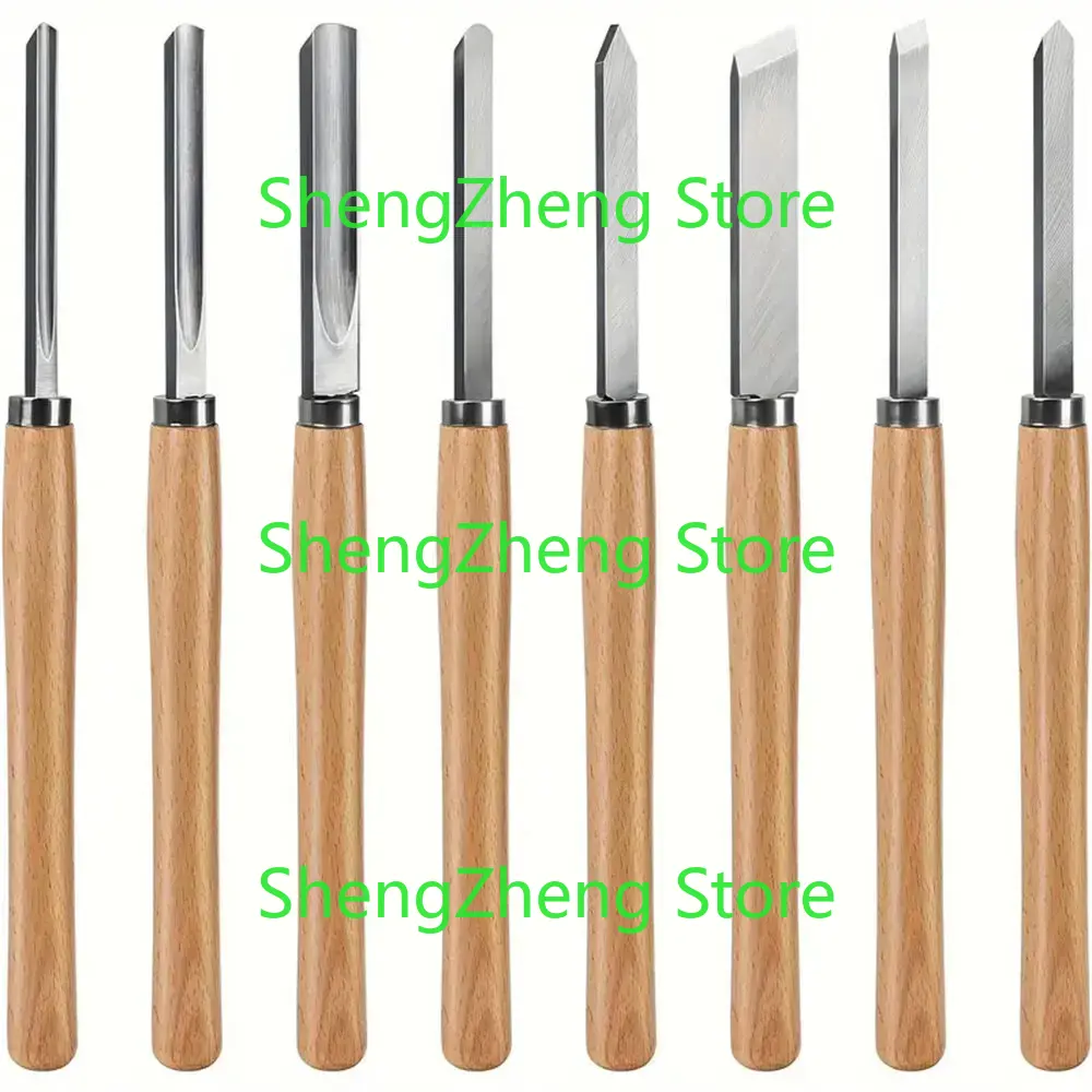 Skew Chisel Wood - Set di scalpelli professionali per tornitura