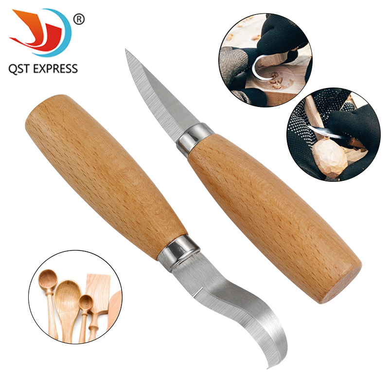 Woodworking Essentials - Coltello da intaglio in ferro inossidabile