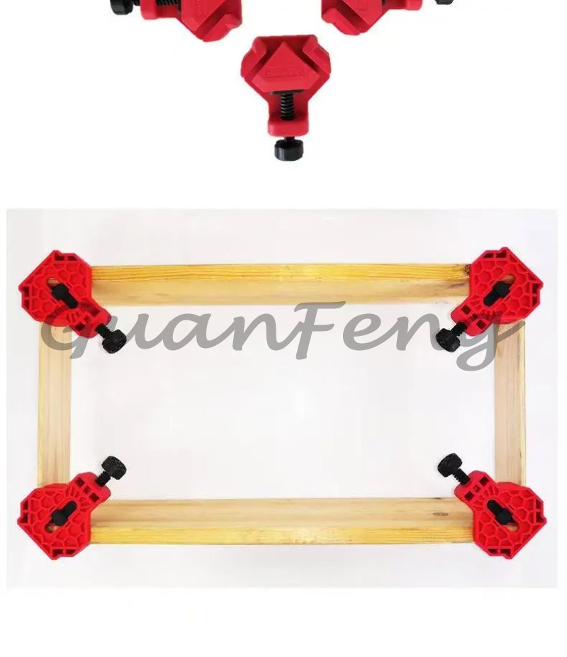 Woodworking Quick Clamps - Confezione da 4 morsetti angolari a