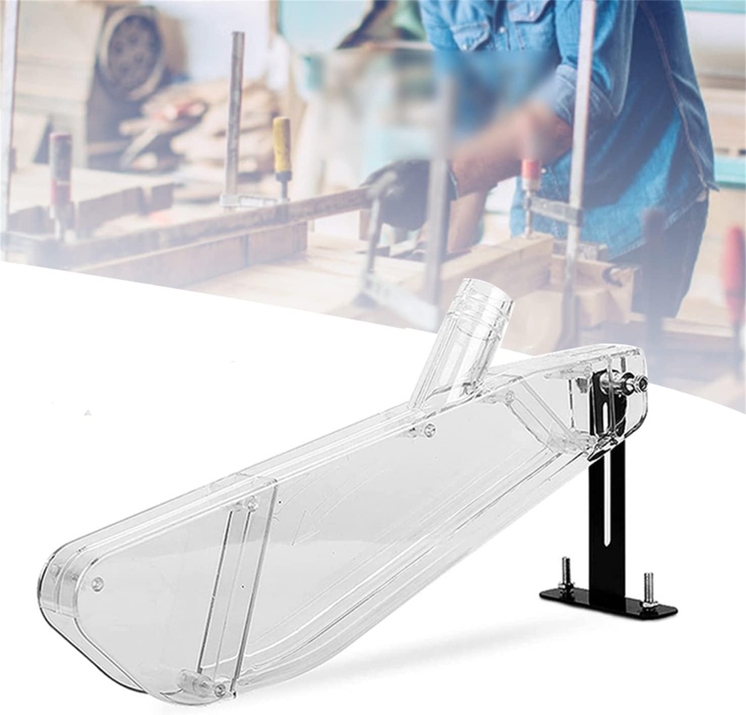 Woodworking Essentials - Copertura Protettiva Trasparente per Sega da