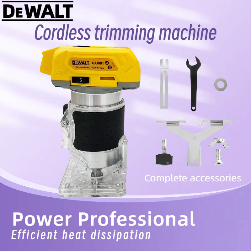 Woodworking Asmr - Fresatrice per Legno Dewalt 33000RPM Senza