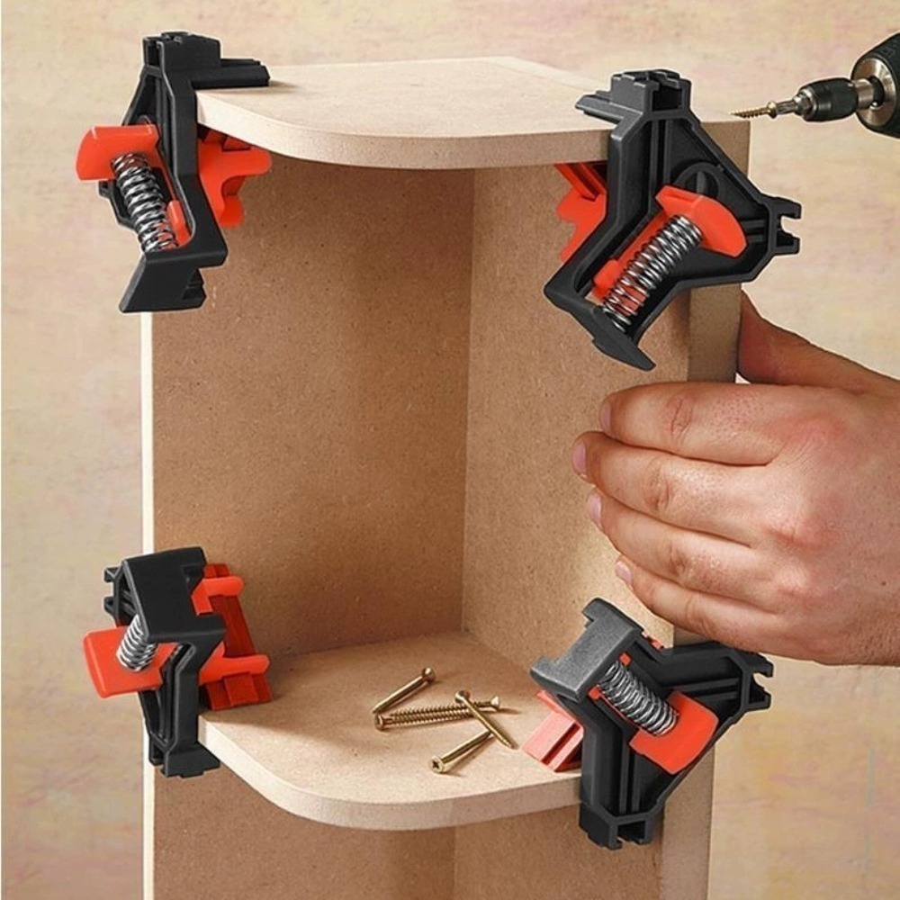 4 pezzi 90 °   Morsetto ad Ang - Woodworking Essentials recensione e prezzo