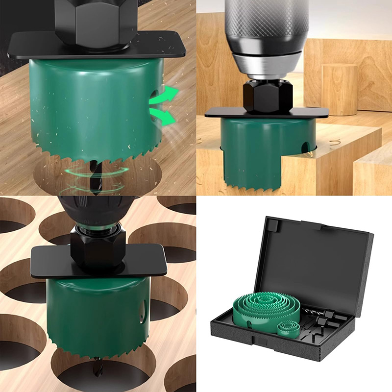 Set di 19/8/5 pezzi di seghe a - Woodworking Essentials recensione e prezzo