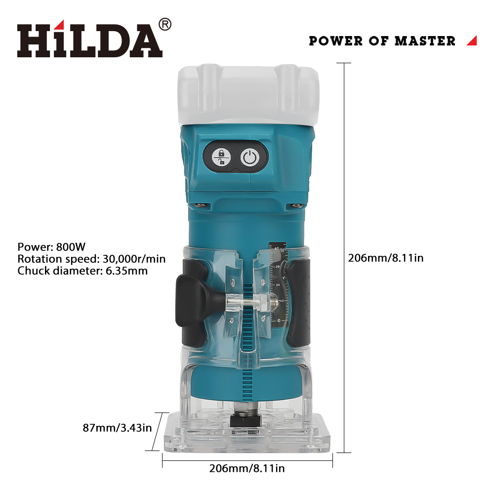 HILDA Rifilatura elettrica per - Woodworking Asmr recensione e prezzo