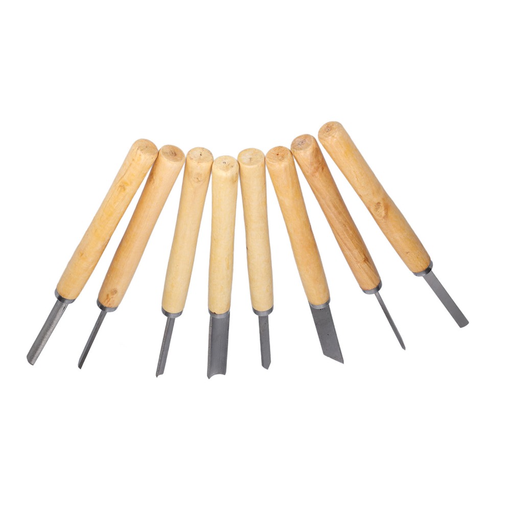 Set di 8 scalpelli per tornitu - Skew Chisel Wood recensione e prezzo