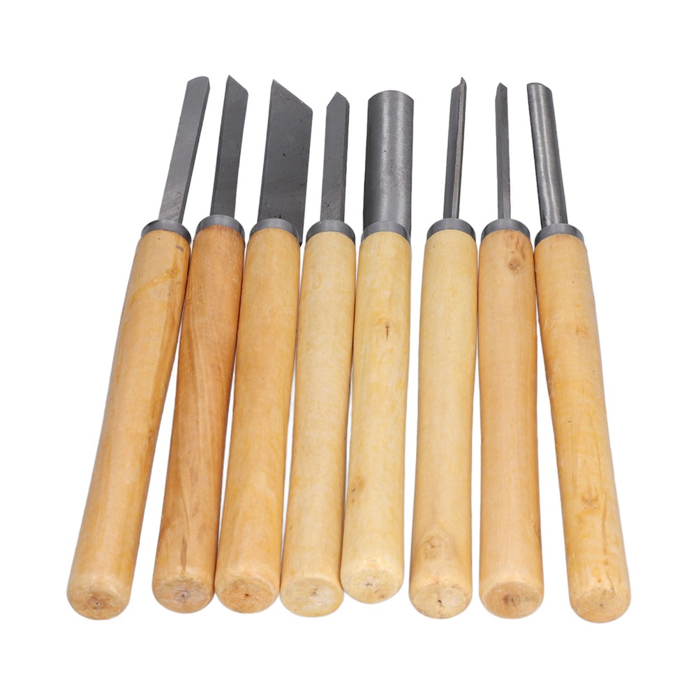Set di 8 scalpelli per tornitu - Skew Chisel Wood recensione e prezzo