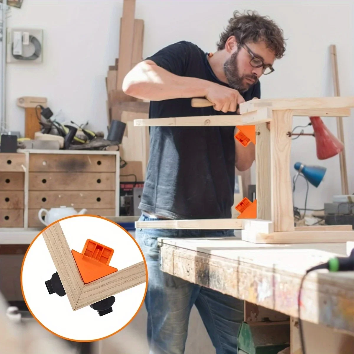 Morsetto per falegnameria ad a - Woodworking Quick Clamps recensione e prezzo